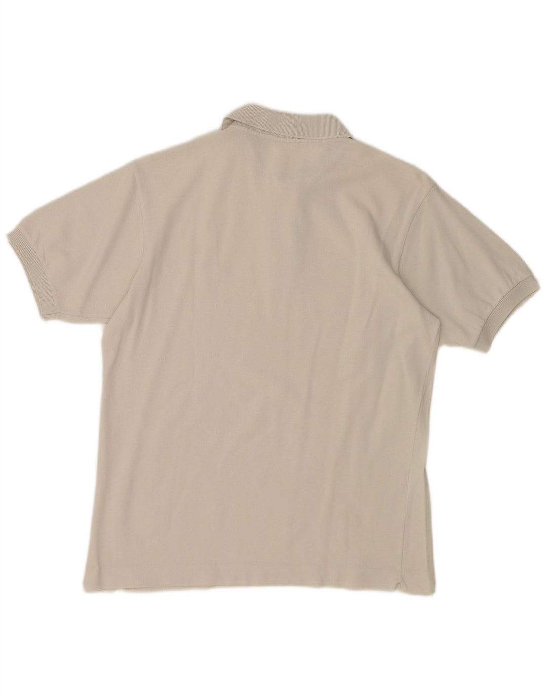 LACOSTE Muška polo majica Veličina 3 Mala bijela pamučna