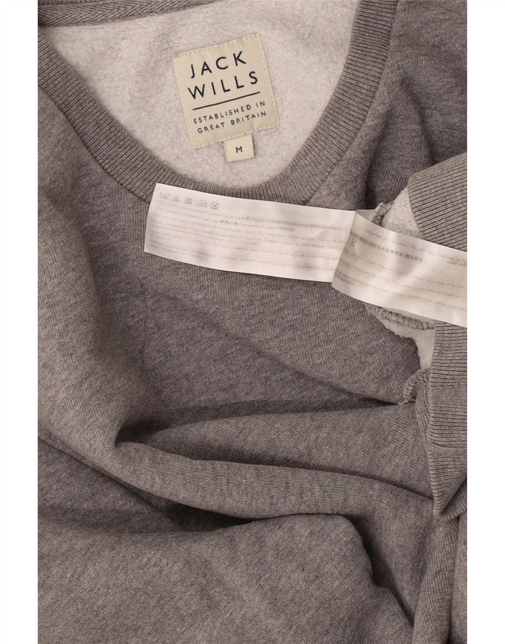 Jack Wills Muška majica s kratkim rukavima, srednje sivi flekasti pamuk