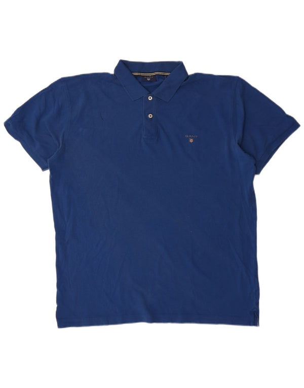 Gant muška polo majica XL plavi pamuk