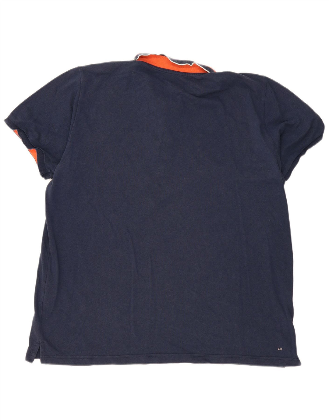 ADIDAS muška polo majica 2XL tamnoplavi pamuk u blokovima boja