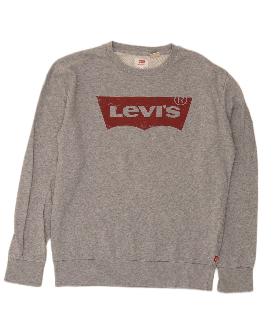 Levi's muška majica s grafičkim motivima, mali sivi pamuk