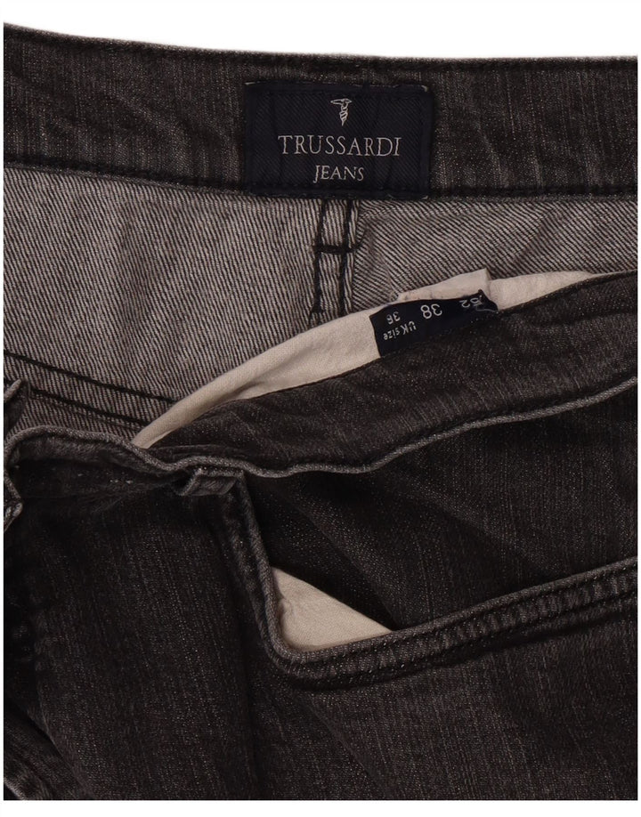 TRUSSARDI muške ravne traperice W36 L29 sive