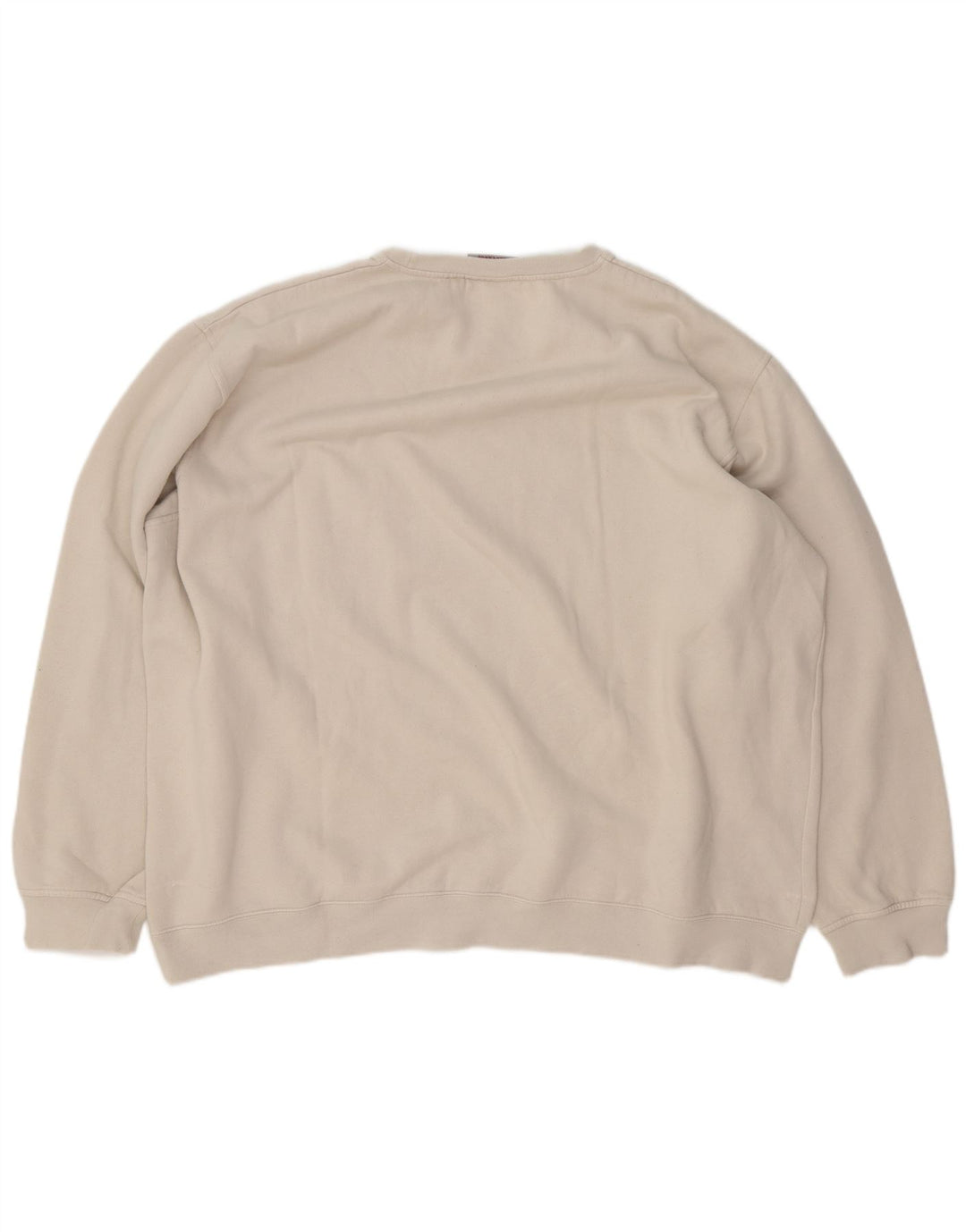 KAPPA muški džemper s grafičkim motivima 4XL od sivobijelog pamuka