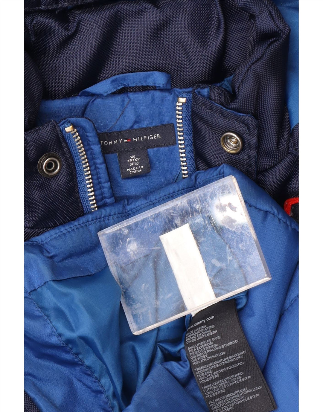 TOMMY HILFIGER Jakna s podstavljenom grafikom za dječake 4-5 godina XS plava boja