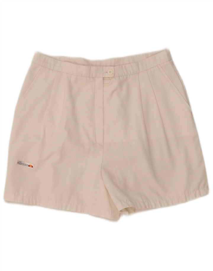 Ellesse ženske kratke chino hlače visokog struka srednje veličine W30 bijele