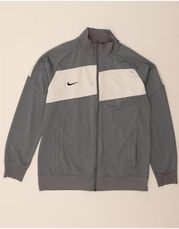 Nike Dri Fit trenirka velika jakna od poliestera u boji