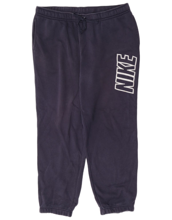 Nike Muška trenirka Hlače Joggers XL W38 L31 tamnoplavi pamuk
