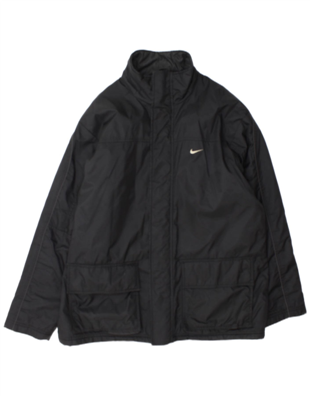 Nike muška jakna vjetrovka UK 45/47 XL crni najlon