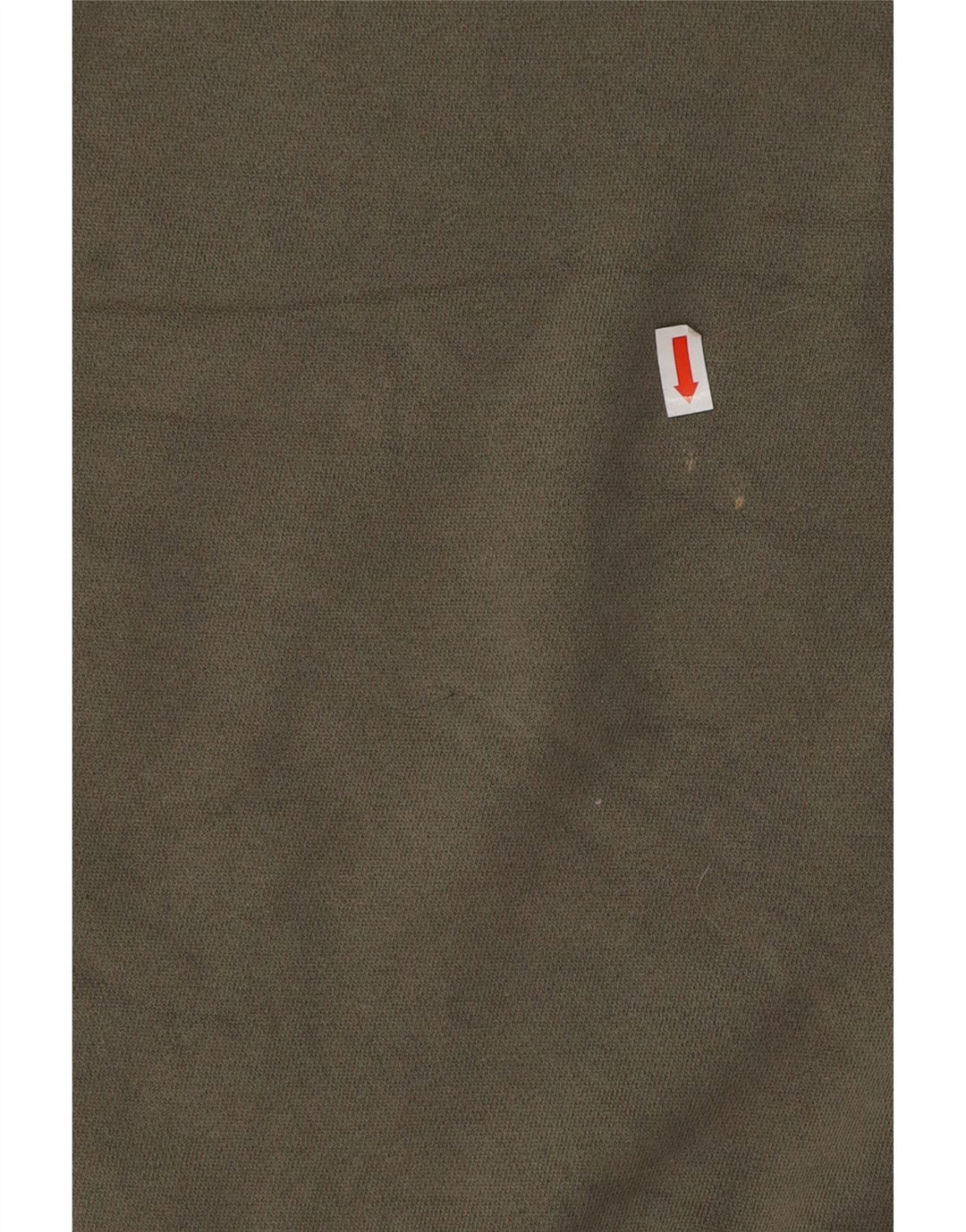 FAT FACE Ženska prekomjerna majica s kratkim rukavima UK 16 Veliki kaki pamuk