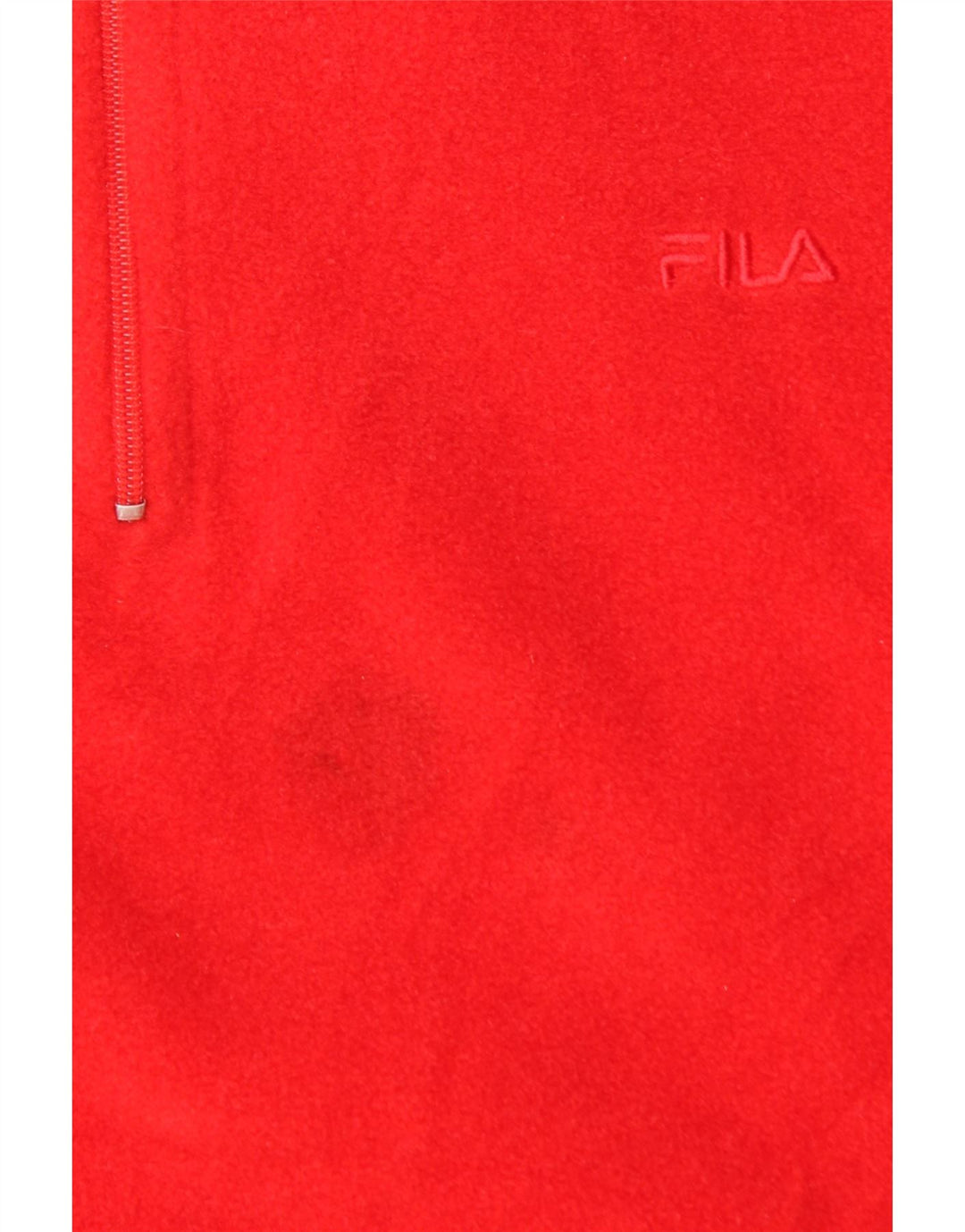 FILA Muški džemper od flisa s patentnim izrezom IT 54 XL, crveni poliester