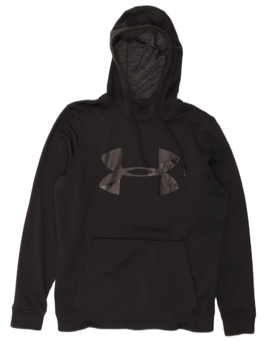 Under Armour muška majica s kapuljačom Cold Gear, mali crni poliester