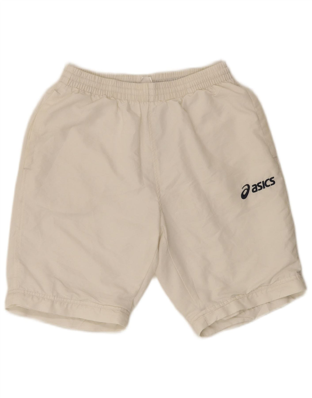 ASICS Mens Sport Shorts Medium White Polyester