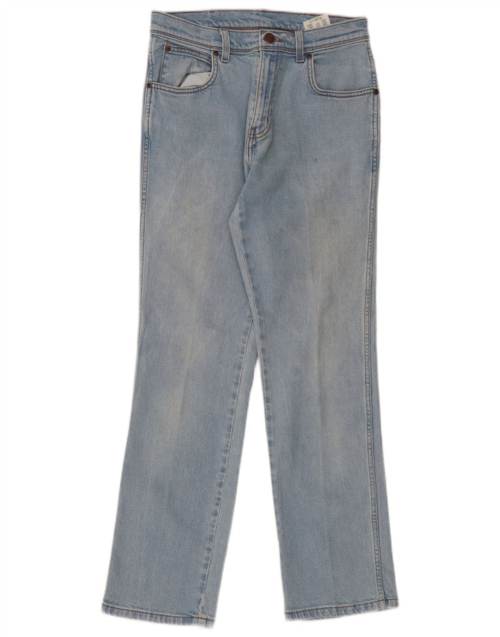Wrangler ženske ravne traperice regularnog kroja W30 L32 plavi pamuk