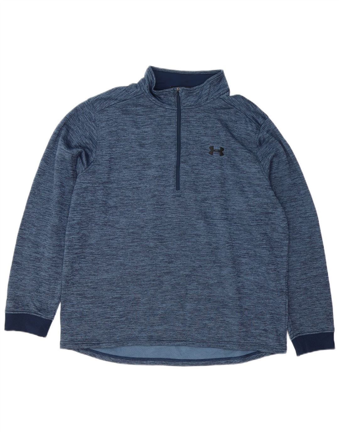 Under Armour Gornji dio trenirke Cold Gear Pulover XL tamnoplava s flekama