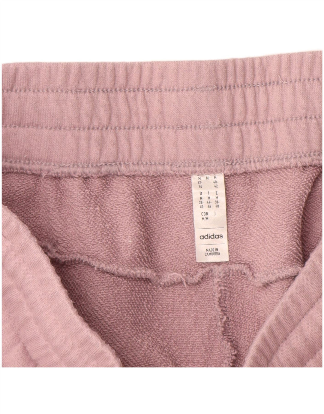 ADIDAS ženska trenirka s grafičkim motivima UK 12/14 srednje ljubičasta pamuk