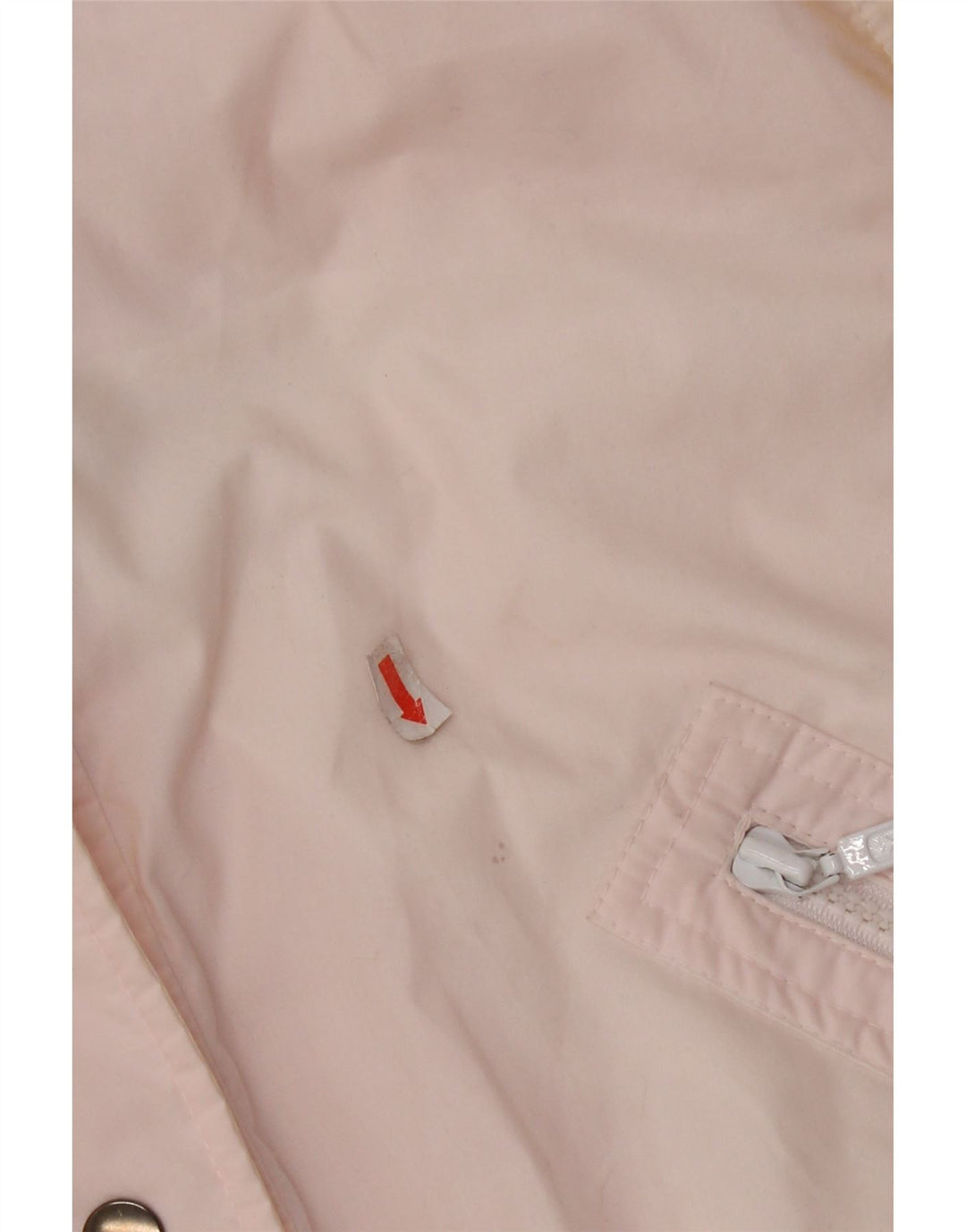 Rodeo ženska velika podstavljena jakna US 12 velika ružičasta poliester u blokovima