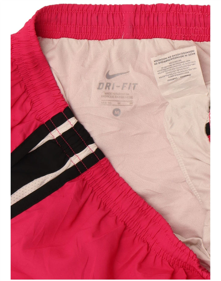 Nike Ženske Dri Fit sportske kratke hlače US 8/10 Medium Pink Colourblock Poliester