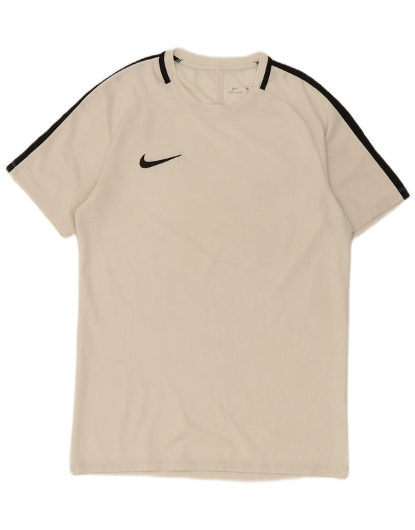 Nike Dri Fit T-Shirt Top srednje bijele boje