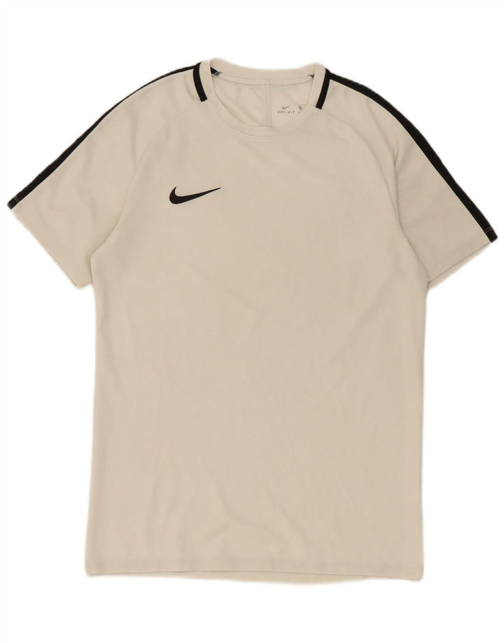 Nike Dri Fit T-Shirt Top srednje bijele boje