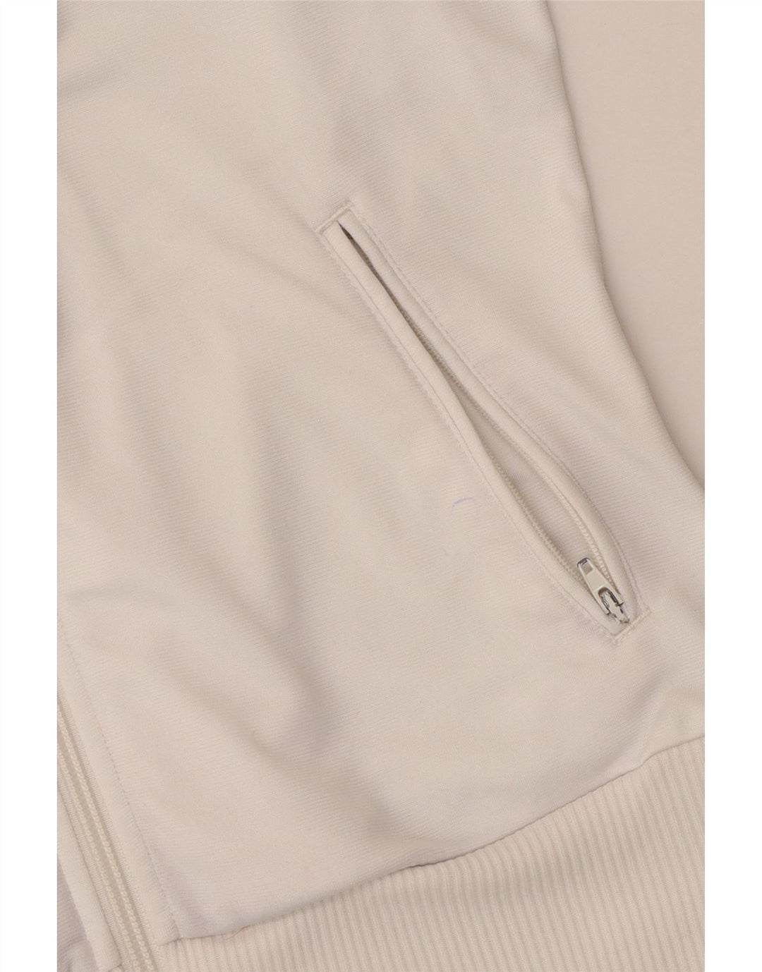 Adidas ženska gornja jakna trenirke EU 38 srednje bijele boje