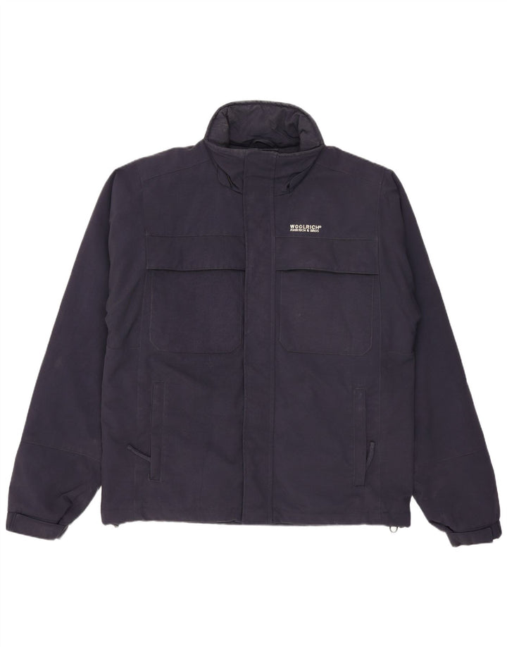 Woolrich muška vjetrovka jakna UK 36 Mala tamnoplava