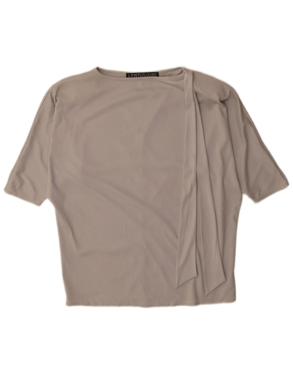 Vintage gornji dio ženske bluze UK 18 XL siva