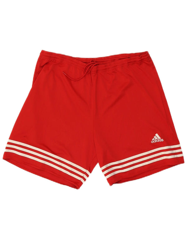 Adidas muške sportske kratke hlače Climalite XL crveni poliester