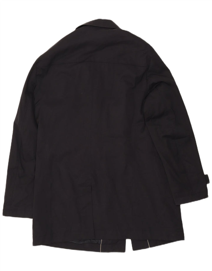 Muški kaput Hugo Boss EU 56 3XL crni pamuk