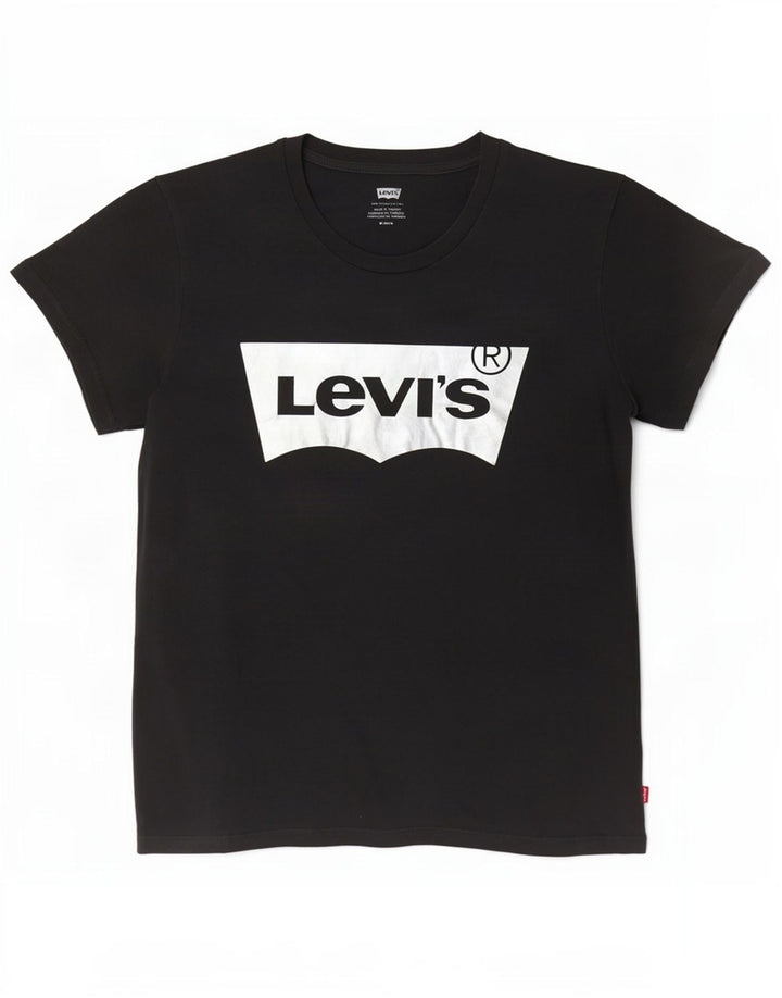 Levi's ženska majica kratkih rukava s grafičkim motivima, UK 14, srednje sivi pamuk