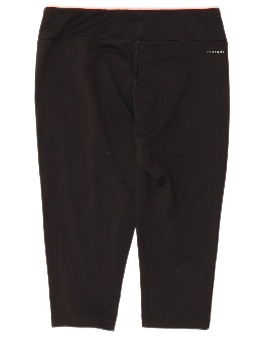 Reebok ženske pripijene Capri tajice UK 14 Srednje crni poliester