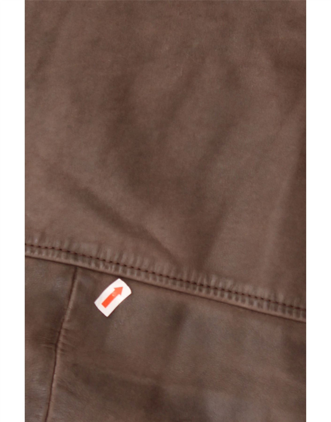 VINTAGE muška kožna jakna UK 36 Mala smeđa koža