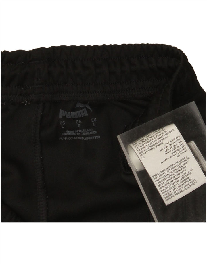 Puma muška trenirka hlače Joggers veliki crni poliester