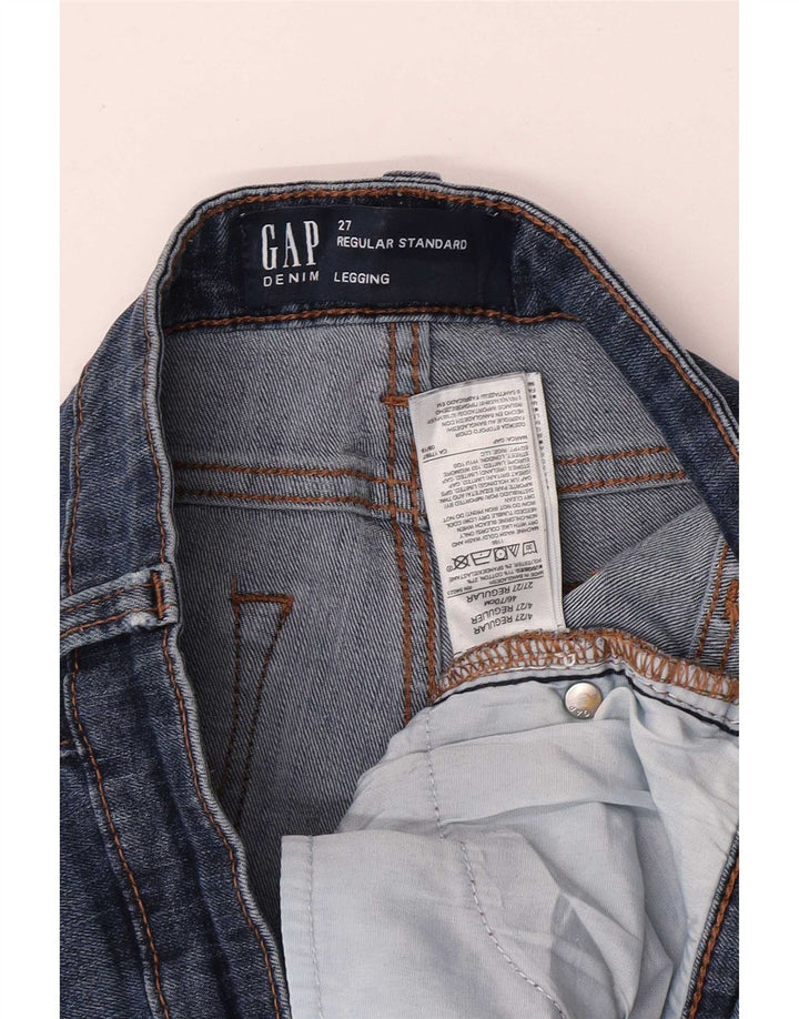 Gap ženske traperice Regular Legging US 4 Small W27 L27 Plavi pamuk