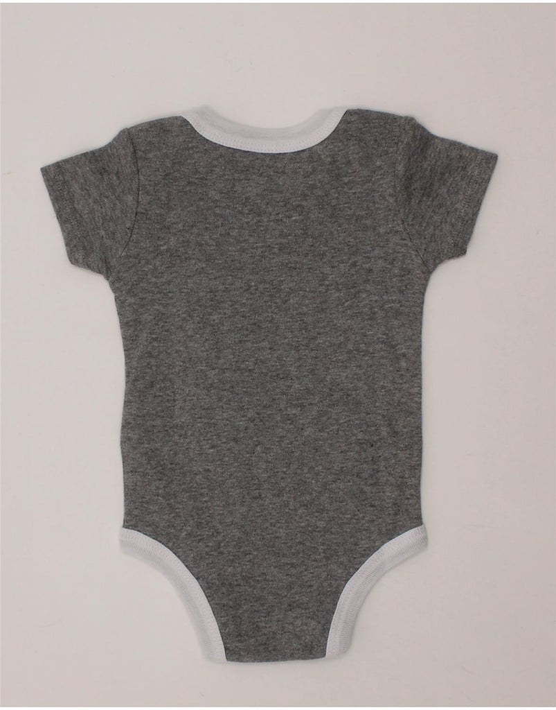 NIKE Baby Boys Graphic Bodysuit 0-3 Months Grey Cotton Vintage Nike and Second-Hand Nike from Messina Hembry 