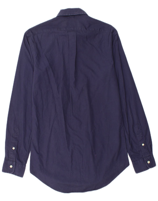 POLO RALPH LAUREN Muška prilagođena košulja XS tamnoplavi pamuk