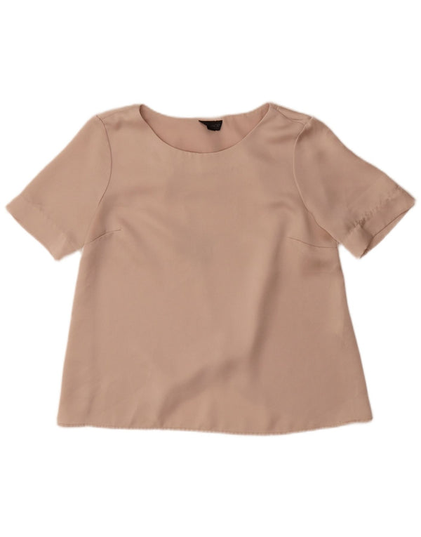 Topshop ženska prevelika bluza UK 10 Small Beige Poliester