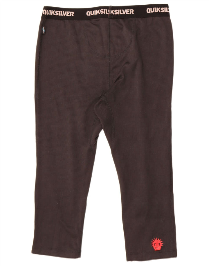 Quiksilver muške Graphic Capri tajice velike crne