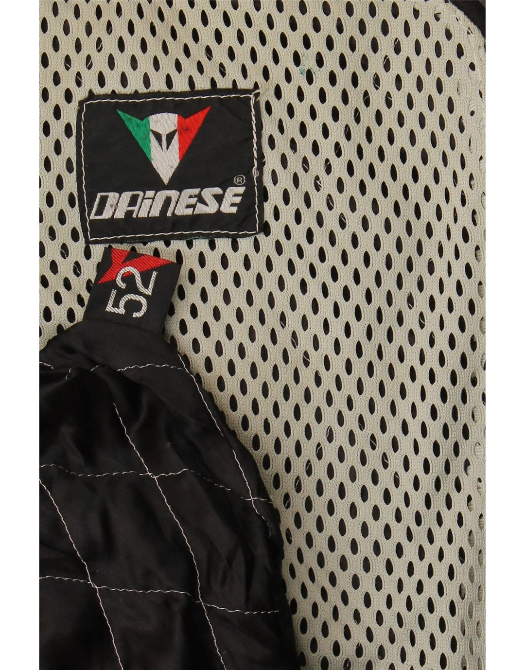 Dainese muška kožna biciklistička jakna IT 52 velika crna