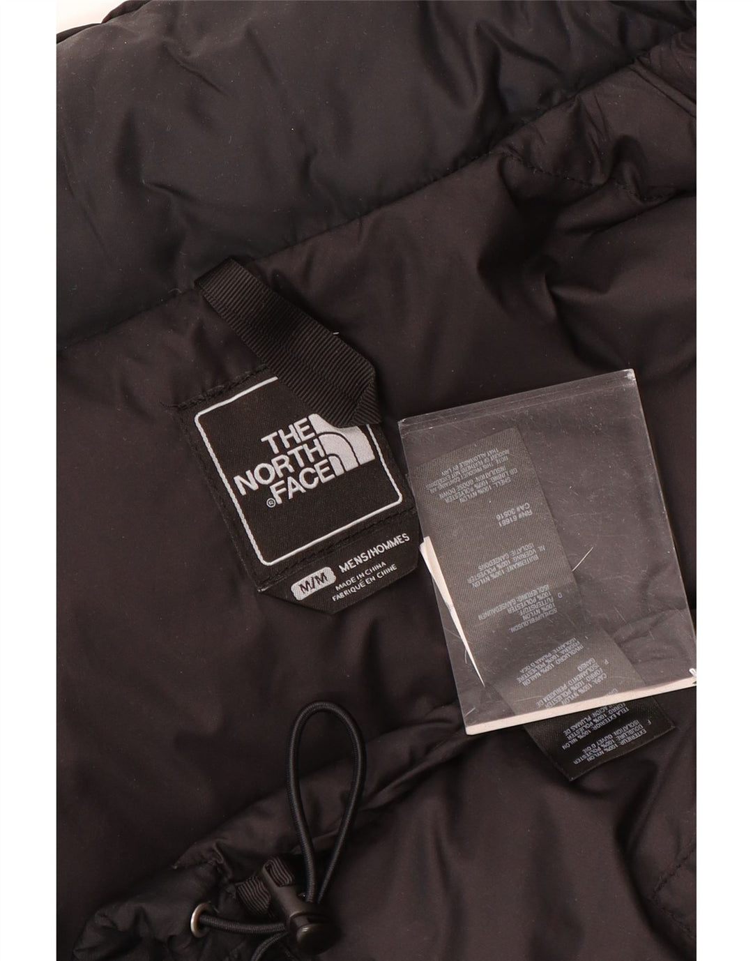 The North Face muška podstavljena jakna UK 38 Srednji crni najlon