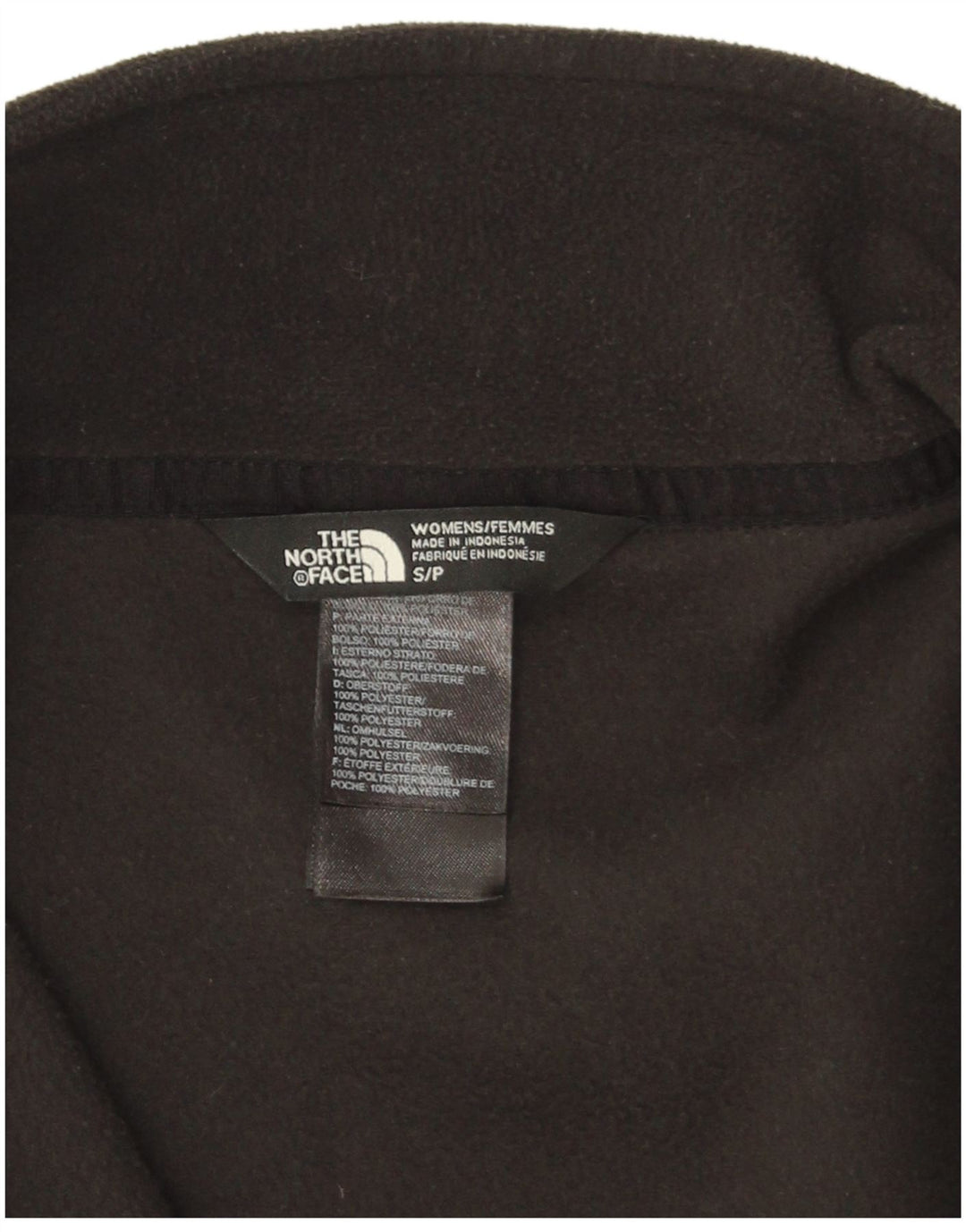 THE NORTH FACE Ženska jakna od flisa UK 10 Mala crna poliester