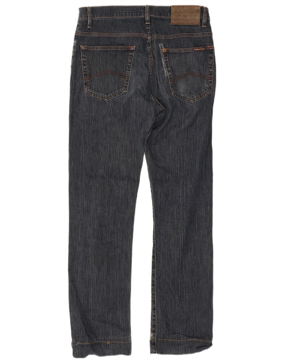 Marlboro Classics Mens Straight Jeans W33 L31 Plavi pamuk
