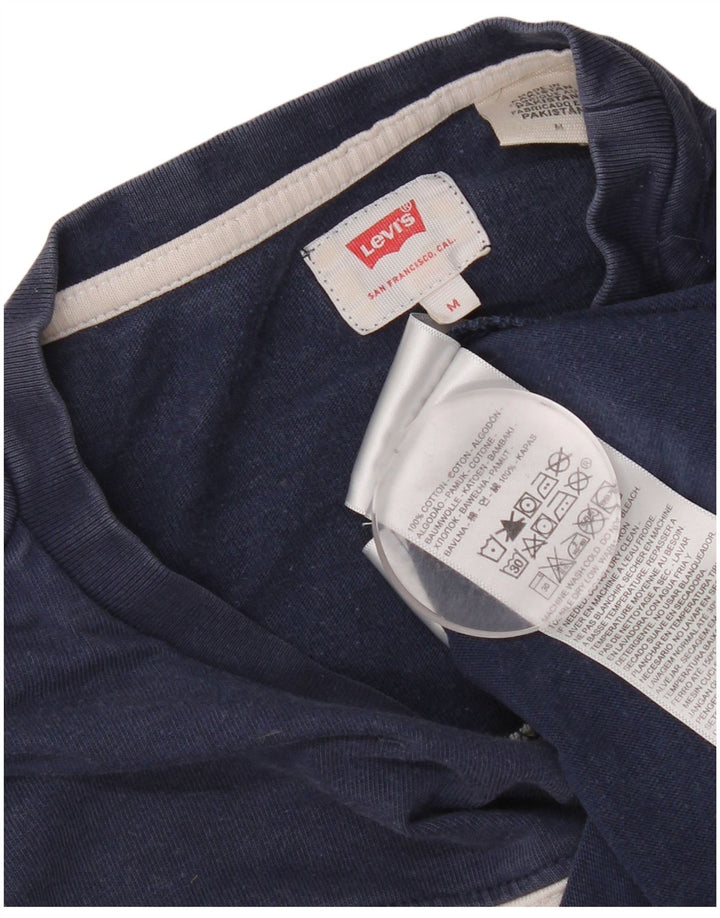 Levi's muška majica kratkih rukava s grafičkim motivima, srednji tamnoplavi pamuk