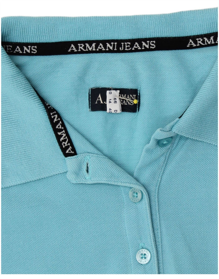 Armani ženska polo majica UK 14 srednje plava