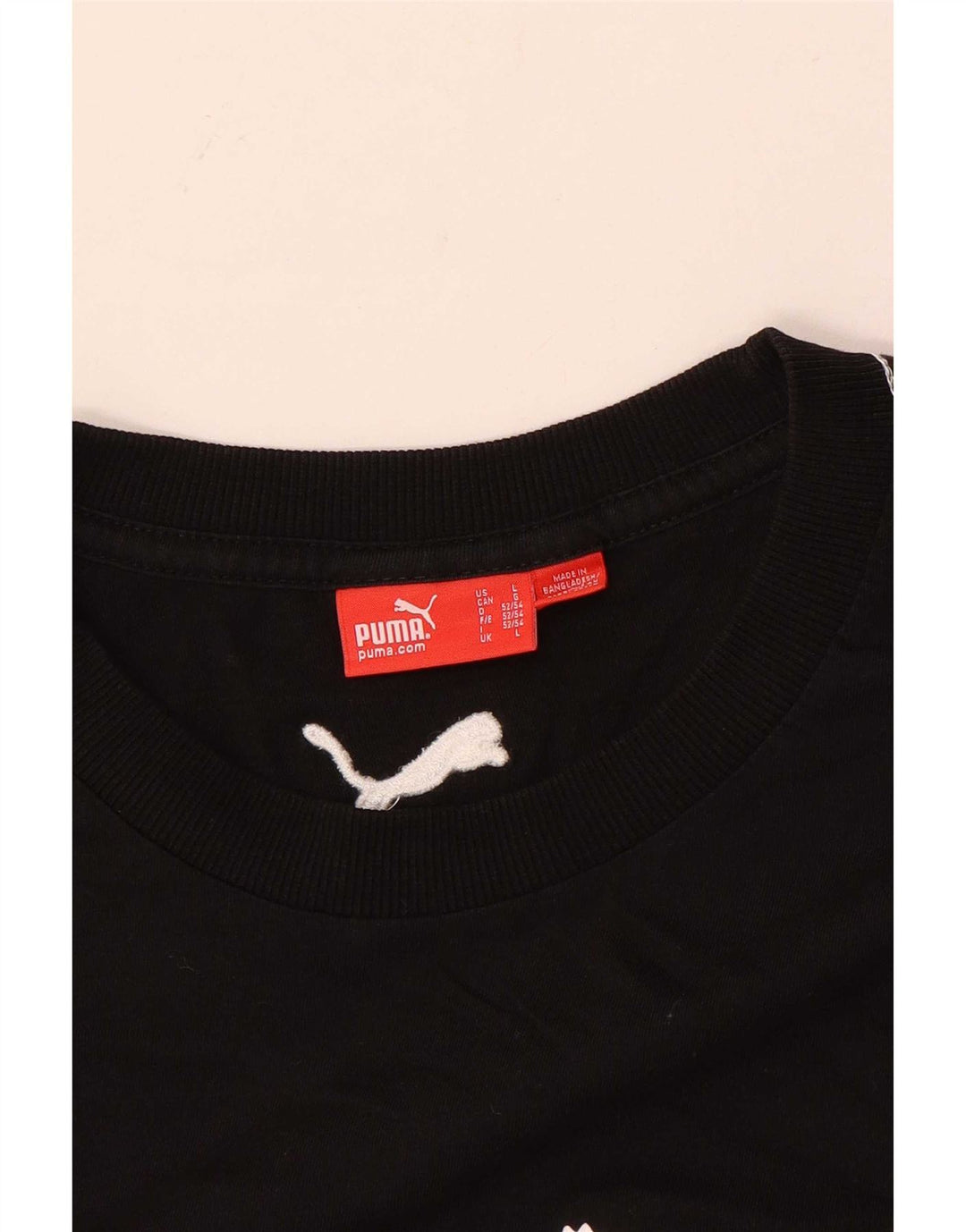 Puma muška velika crna majica s grafičkim motivima