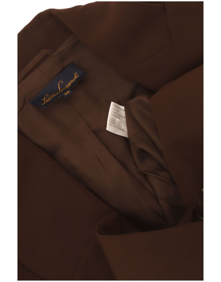 LUISA SPAGNOLI Ženska jakna sako IT 48 XL smeđi poliester