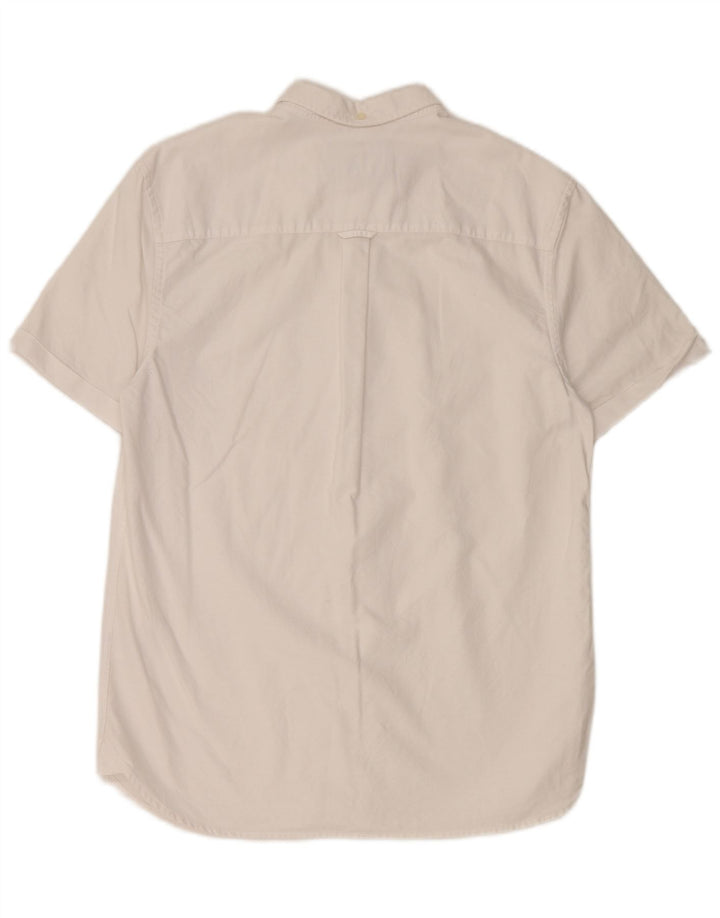 LYLE & SCOTT Muška košulja kratkih rukava Srednje bijeli pamuk