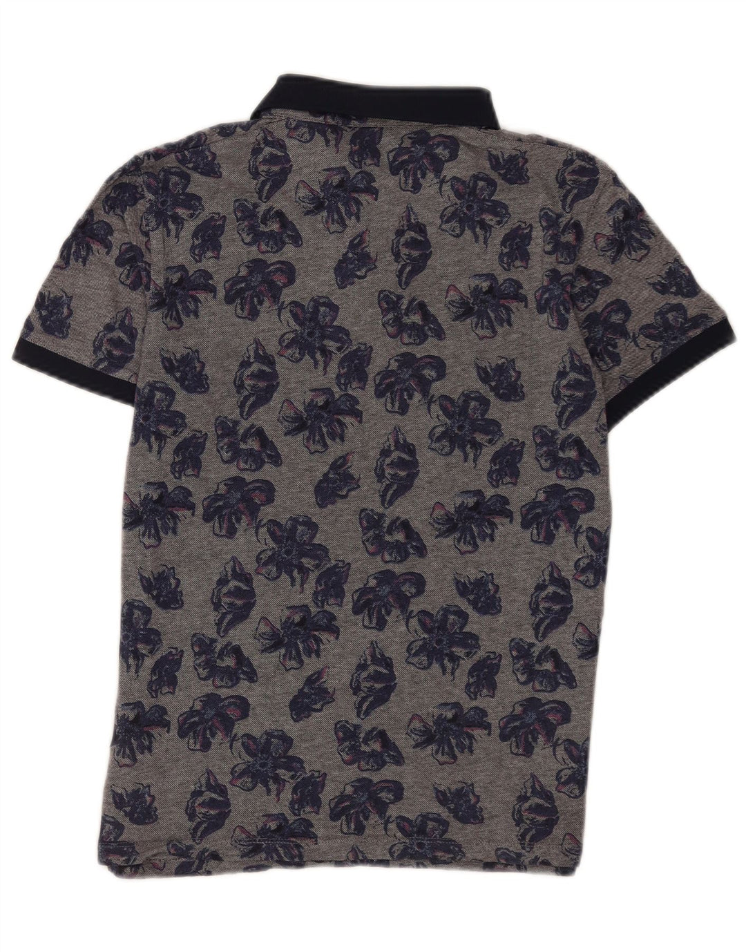Ted Baker muška polo majica veličine 4 velika siva cvjetna pamuk
