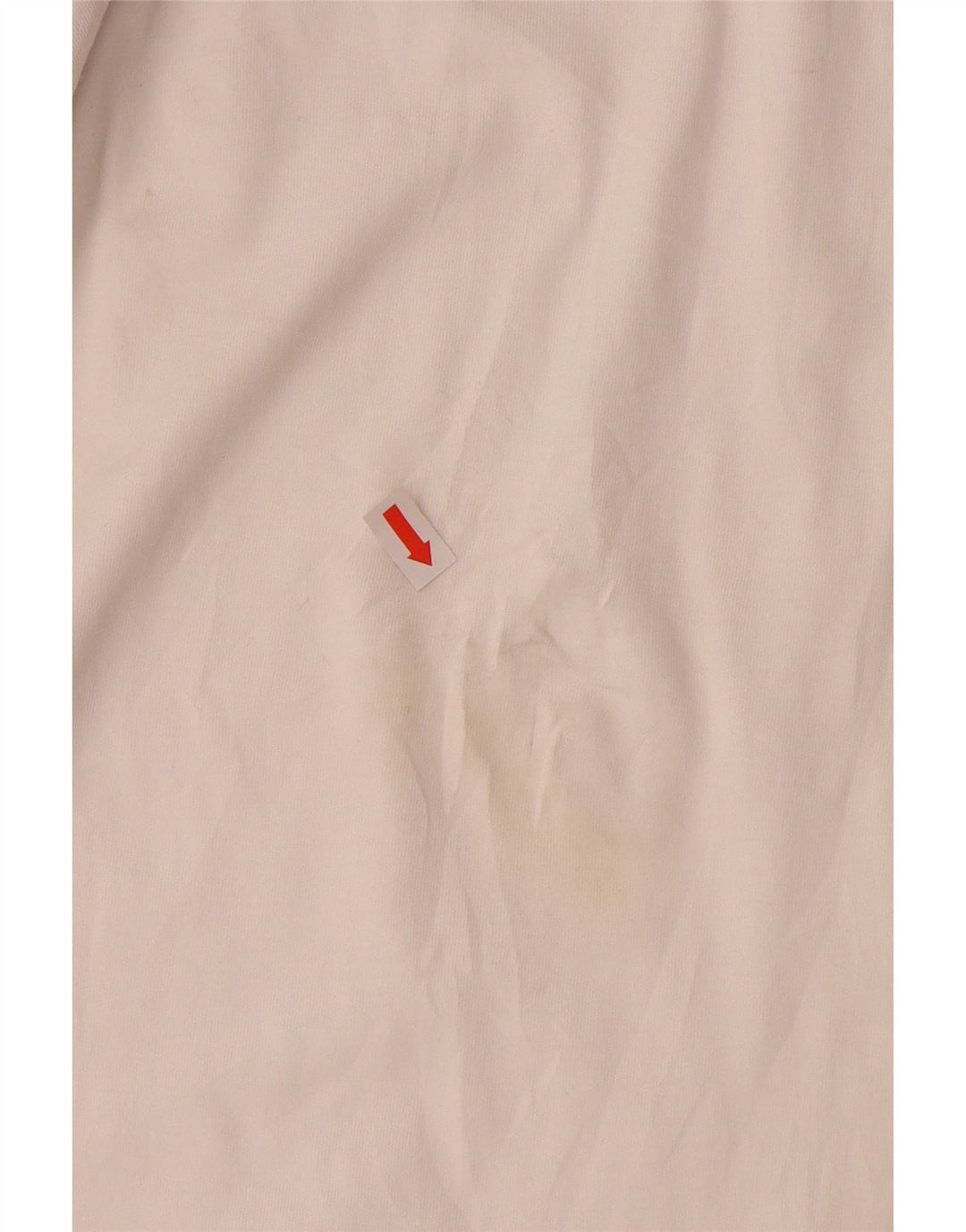 ADIDAS ženska majica kratkih rukava s dugim crtama UK 22 XL bijeli pamuk