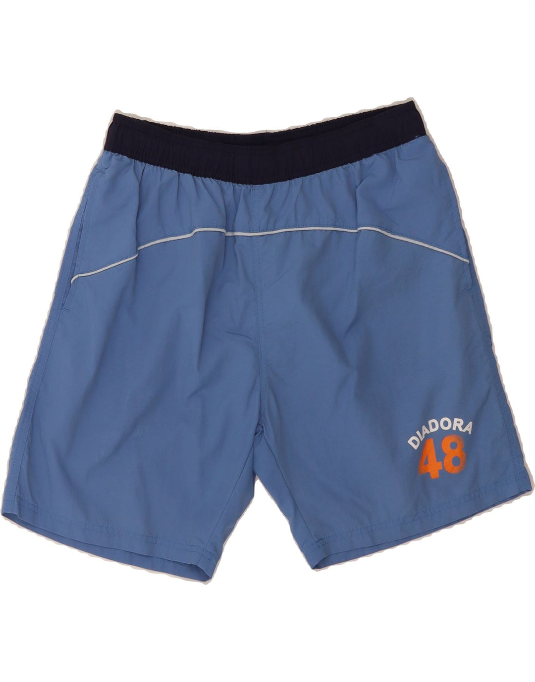 DIADORA Mens Sport Shorts Medium  Blue Vintage Diadora and Second-Hand Diadora from Messina Hembry 