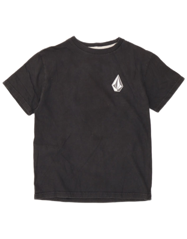 Volcom ženska majica kratkih rukava s grafičkim motivima, UK 10, mali crni pamuk